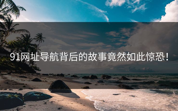 91网址导航背后的故事竟然如此惊恐！